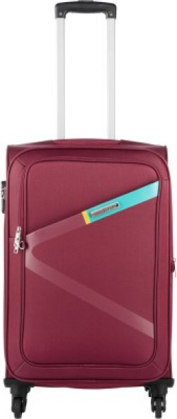 Safari Greater Expandable  Cabin Luggage - 21 inch(Red)