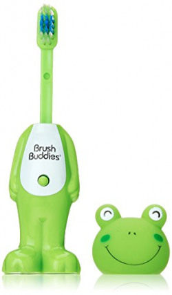 Brush Buddies Poppin Leapin' Louie Soft Brush (Green)