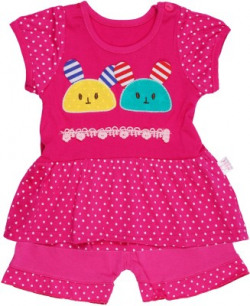 Icable Girls Casual Dress Shorts(Pink)