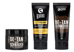Beardo Summer Combo (De-Tan Face Wash, De-Tan Scrub and Ultraglow Face Lotion)