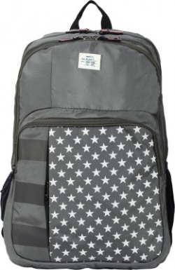 Tommy Hilfiger Mid 33 L Backpack(Black, Grey)