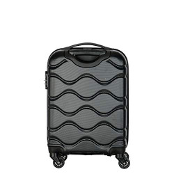 Kamiliant by American Tourister Kam Onda ABS 55 cms Black Hardsided Cabin Luggage (KAM ONDA SP Cabin Size - Black)