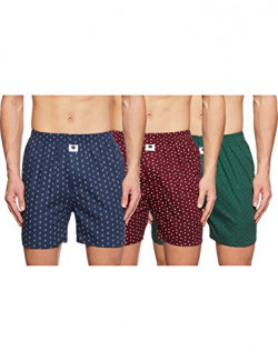 Amazon Brand - Symbol Men's Printed Boxers (Pack of 3) (SYMBXRPO3-104_Multicolor_Xx-Large)