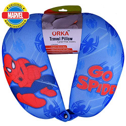 Orka Spidey Polyester Neck Pillow - 14 x13 x3 , Multicolour