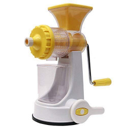 KETSAAL Plastic Fruits and Vegetable Juicer with Steel Handle