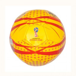 FIFA World Cup Russia Flash Football - Size: 5(Pack of 1, Red, Yellow)