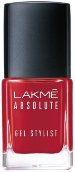 Lakme Absolute Gel Stylist Nail Color Scarlet Red