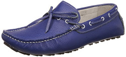 Woodland Men's Blue Boat Shoes - 7 UK/India (41 EU) (L1764Y)