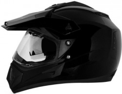 VEGA Off Road D/V Motorbike Helmet(Black)