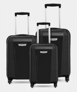 Metronaut S03-3 COMBO SET (28+24+20) Cabin & Check-in Luggage - 28 inch(Black)