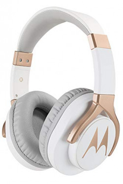 (Renewed) Motorola Pulse 3 Max Wired Headphones (White)