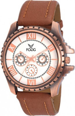 Fogg 1020-WH - BR Modish Analog Watch  - For Men
