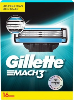 Gillette Mach 3 Cartridge(Pack of 16)