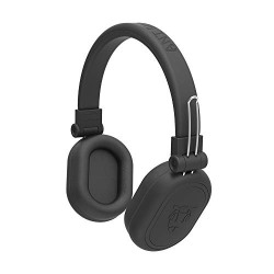 Ant Audio Treble 1200 HD Bluetooth Over Ear Headset with MIC, Upto 15 Hours Playtime for Travel and Work - Black