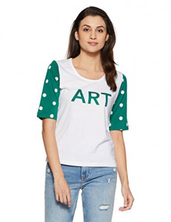 United Colors of Benetton Women's Body Blouse Top (16P3VC1E9075I_GreenW20_X-Small) Green