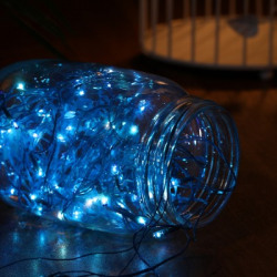 Home Delight 157 inch Blue Rice Lights(Pack of 5)