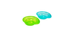 Mothercare First Tastes Weaning Bowls, Blue, Pack of 2