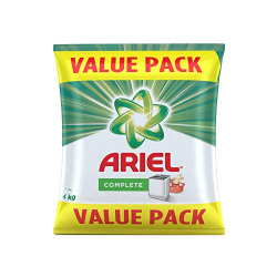 PANTRY..Ariel Complete Detergent Washing Powder- 4Kg Value Pack