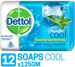Dettol cool Soap - 125 g (Pack of 12)