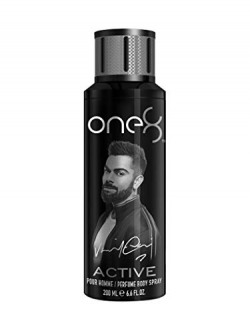 One 8 by Virat Kohli ACTIVE Perfume Body Spray For Men, 200 ml