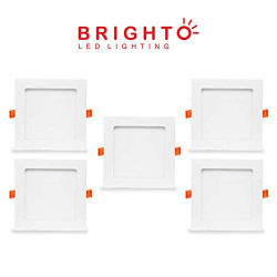 Ceiling LED Light Pannel 12W Pack of 5