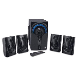 iBall Thunder 4.1 Multimedia Speaker with Bluetooth & Remote Control, Black