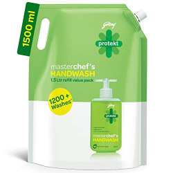 Godrej Protekt Masterchef's Liquid Handwash Refill, 1500 ml