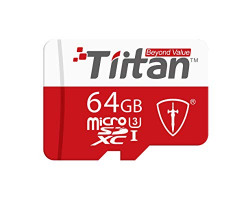 TIITAN 64GB UHS III MicroSDXC Memory Card