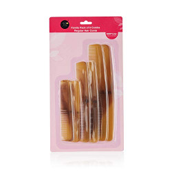 TS Plastic Combs Family Pack, with Pack of 6