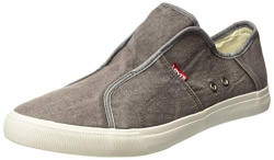 Levi's Men's Hauxton 2.0 Light Grey Sneakers-7.5 UK/India (41 EU) (38110-0534)