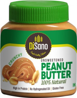 Disano Unsweetened Peanut Butter 100% Natural Crunchy 1kg 1 kg