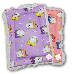 Fareto New Born Baby Gift Pack of Baby Fril Bed(0-6 Months)(PI: Bone) (Pack of 2)