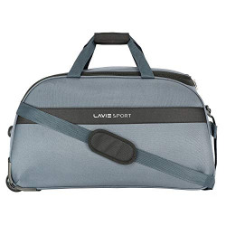 Lavie Sport Polyester 63.5 cms Dark Grey Travel Duffle (BDGA222073M4)