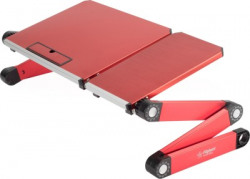 Flipkart SmartBuy Metal Portable Laptop Table(Finish Color - Red)