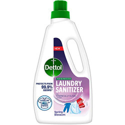 Dettol After Detergent Wash Liquid Laundry Sanitizer, Spring Blossom - 960ml