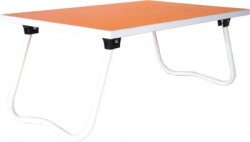 Benesta Modern Engineered Wood Portable Laptop Table(Finish Color - Orange)