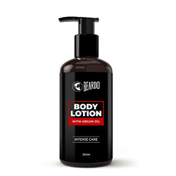 Beardo Body Lotion With Argan Oil For Intense Care, 300 ml