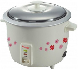 Prestige PRWO 1.8-2 Electric Rice Cooker with Steaming Feature(1.8 L)