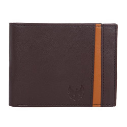 Fur Jaden Brown Leather Wallet for Men
