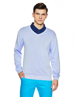 John Players Men's Casual Sweater Blue