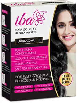 Iba Halal Care Hair Color, Dark Brown, 70g + Free Sachet