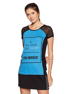 Jealous 21 Women's T-Shirt (1JU36131 Blue_XL/40)