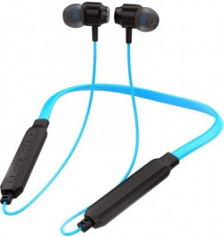 Ubon CL-20FB Wireless Neckband | Built-in 6hrs Bluetooth Headset(Blue, In the Ear)