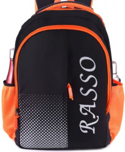 RASSO Classic laptop backpack 30 LTR(Black) 30 L Laptop Backpack(Black)