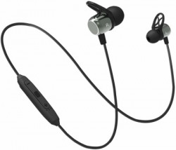 PTron InTunes Evo NeckBand Stereo Bluetooth Headset(Grey, In the Ear)