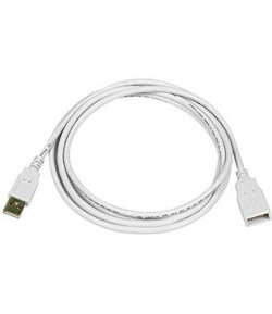 (Renewed) Terabyte USB 3.0 Super Speed Extension Cable (White)