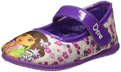 DORA Girl's Purple Ballet Flats-5 Kids UK/India (22 EU) (BBPGBE1149)