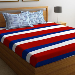 Portico Double Bedsheet with 2 Pillow Covers at 449.