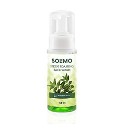 Amazon Brand - Solimo Neem Foaming Facewash