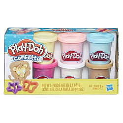 Play-Doh Confetti Compound Collection, Ages 3 Years and Up